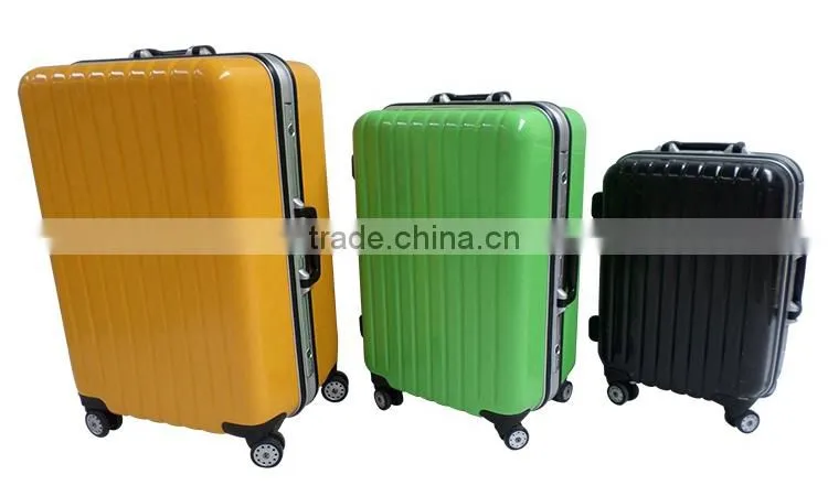Waterproof Aluminium Pilot Trolley Case With 2 Wheels
