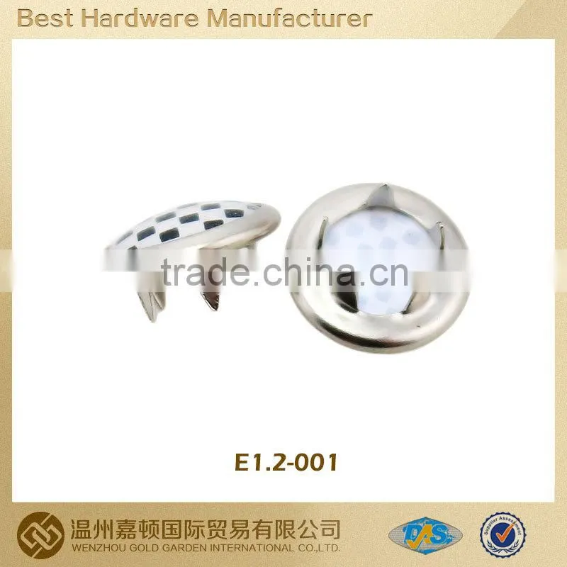 12mm good design snap button for jacket, fashion designs customized
