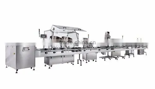 Automatic capsule Tablet Counting Production Line/ medicine pill counting line