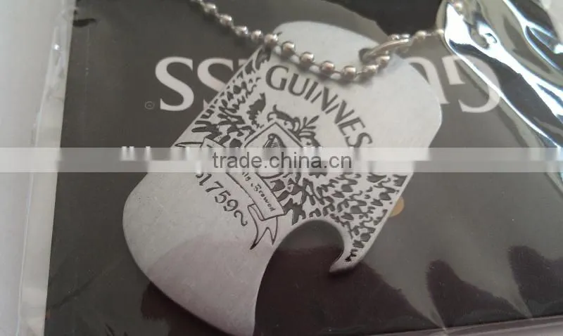 Custom round shaped aluminum Hanging nameplate hang tag design