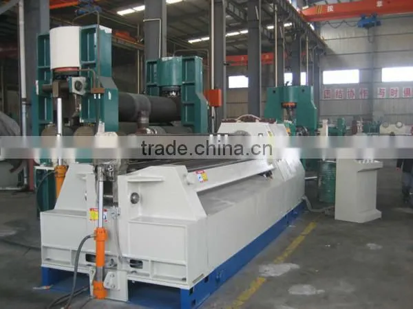 four roller machine w12-16*2500/4-roller plate rolling machine