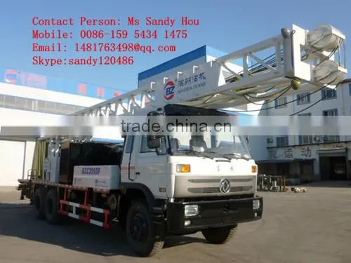350 meters water well drilling machinery BZC350DF