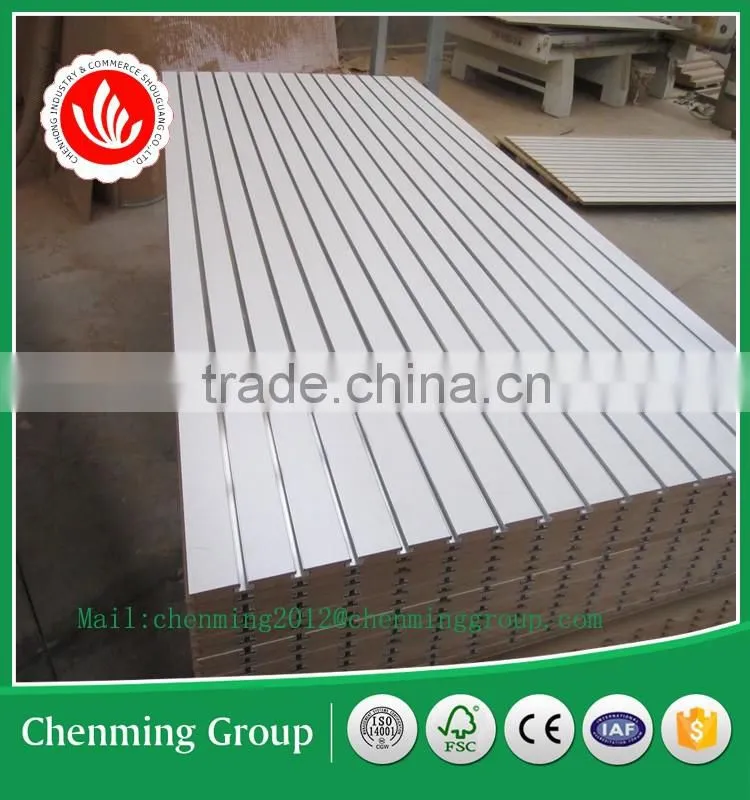 mdf slatwall in sale china