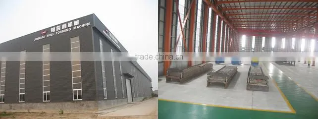 Metal structureroll forming machine for C U Z profiles with ISO , CE certification