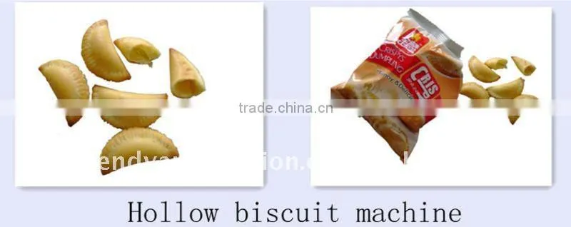 Automatic crispy dumpiling making machine for biscuit factory