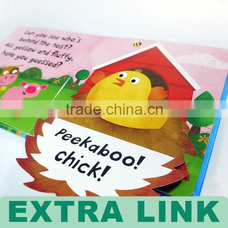 Professional High Quality Cusom Coloring pop up book printing