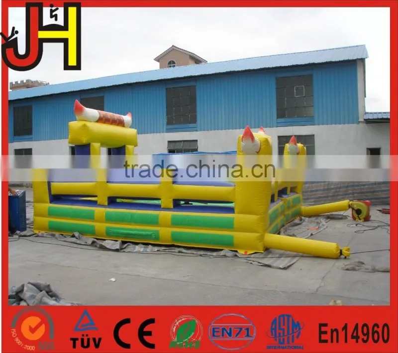 High quality popular inflatable mechanical bull for sale
