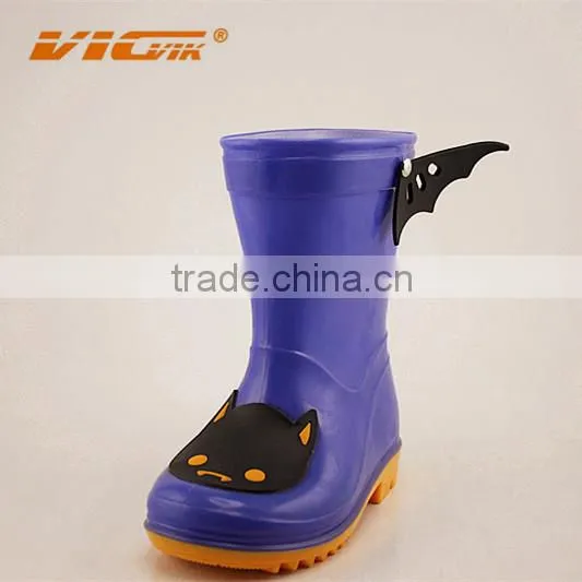 pegman children's rain boots slip thick rubber pvc boots outdoor boys girls wear water shoes