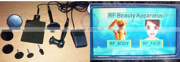 Small Crystal RF Transmitter Filter Radio Frequency Equipment Skin Rejuvenation Beauty Machine For Home Use