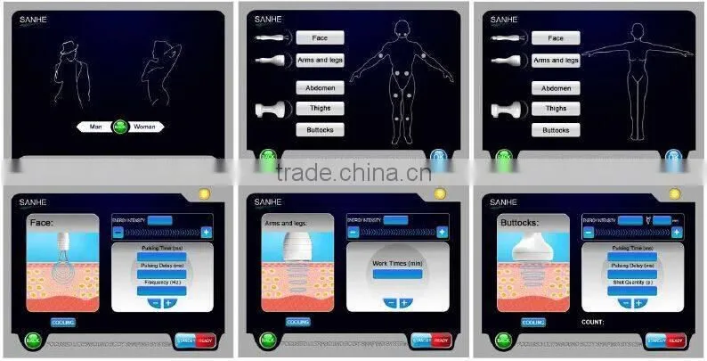 High Frequency Focused Ultrasound HIFU Slimming Machine
