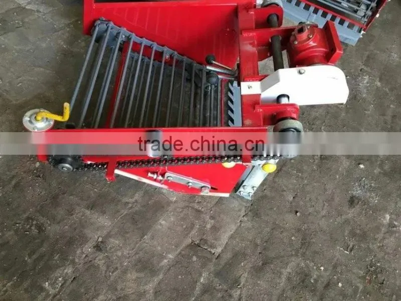 High efficiency small potato harvester