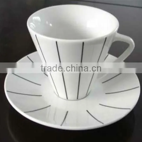 eggshell porcelain cup and saucer