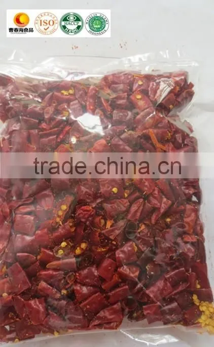 China dried red chilli ring sanying chilli rings