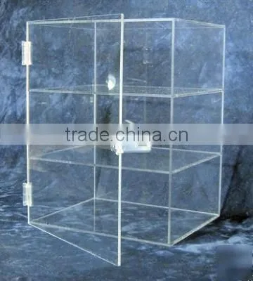 bespoke large acrylic beer display case