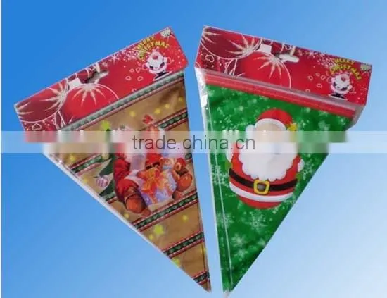 Triangle Plastic Custom Pennant Flags