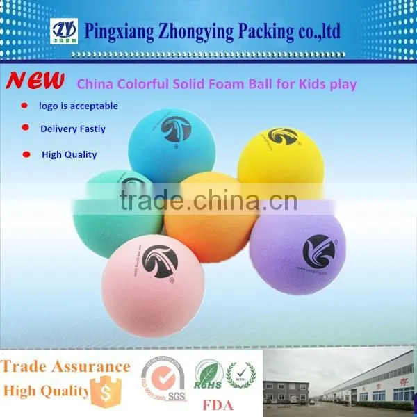 Children Plastic Soft foam balls,Ocean Balls for children play