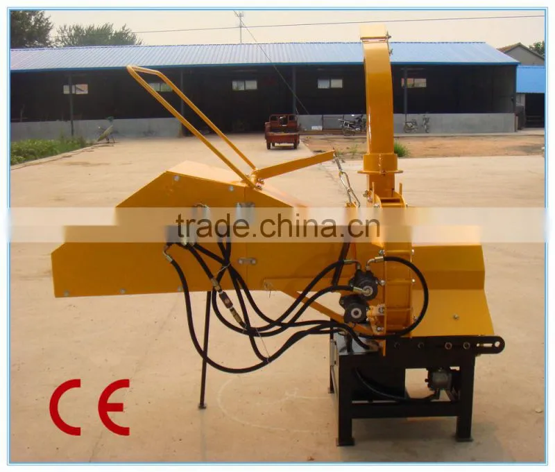 TH-8 CE approved hydraulic wood chipper