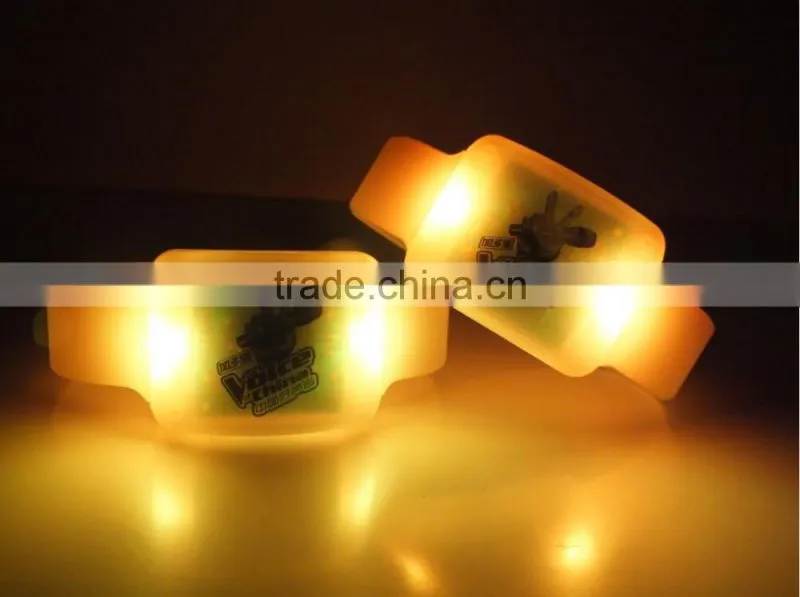 Custom Color LED Sound Activated Bracelet