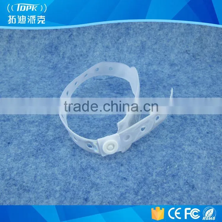 Em4102 disposable rfid smart wristband hospital