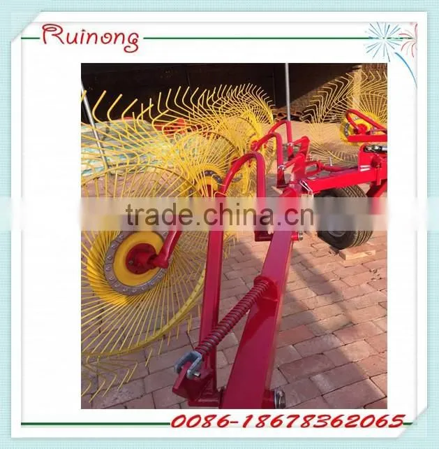 3 point hitch finger wheel hay rake