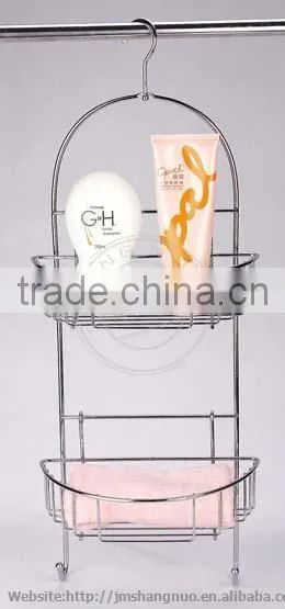 iron bathroom hanging wire rack hanging shelves shampoo holder