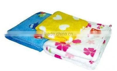 100% polyester flower coral fleece blanket with high quality and good price