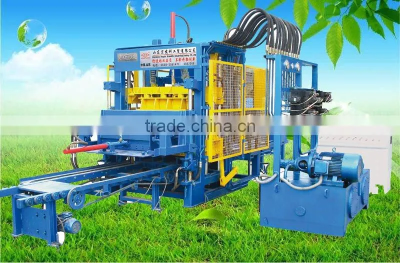 Hongfa block machine,flyash brick making machine,hollow and paver brick making machine,large block machine,high productivity
