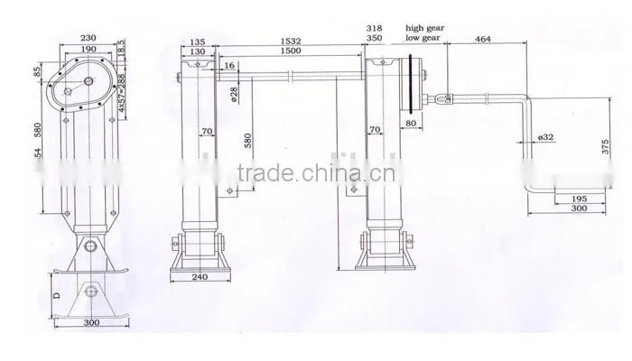Black 28T Landing Gear Manufacturers