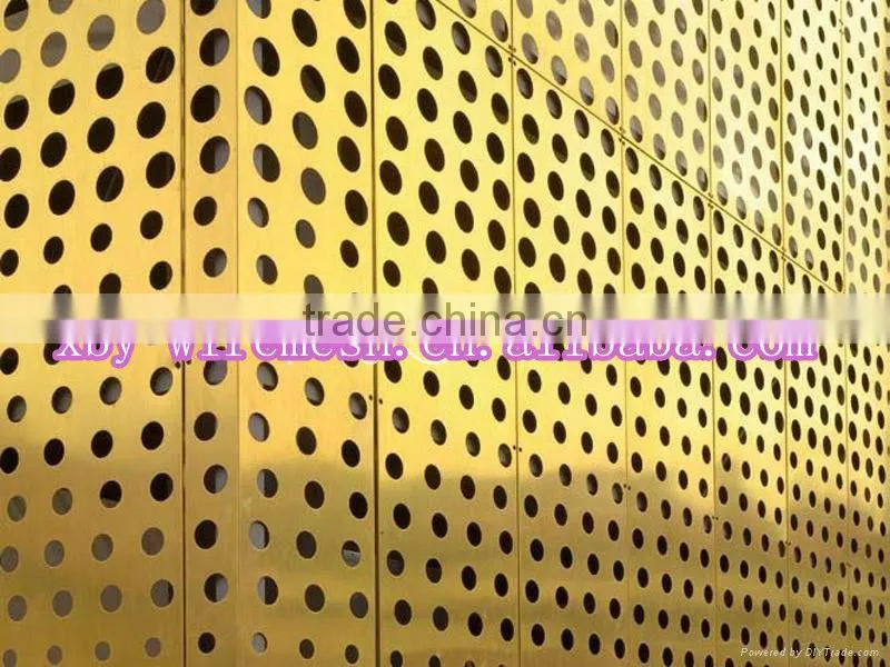 galvanized steel perforated metal mesh