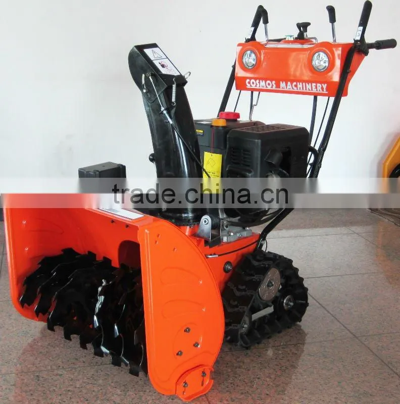 13hp petrol powered snow thrower
