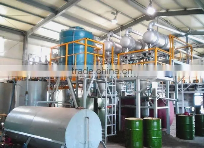 2016 Green Tech tyre recycling machine pyrolysis tyres to oil 10 TPD
