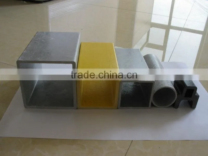 MF0012 Anti-corrosion insulation Fiberglass FRP pultrusion profile for industry ,pultruded profiles