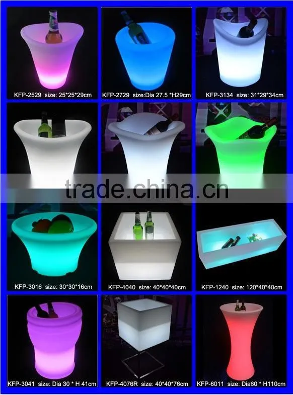 China factory led christmas lights outdoor/indoor pool round/cube bar lights