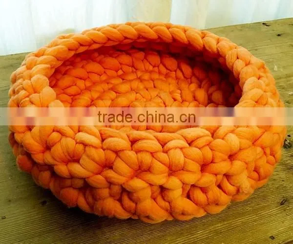 Newest Lovely Pet Bed Knitted Cat Nest
