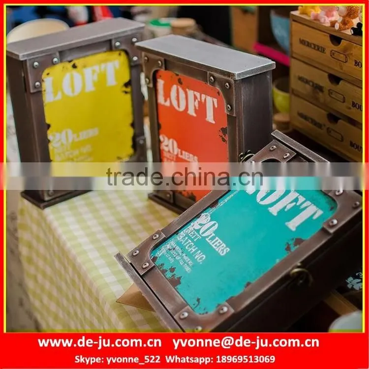 Flower Pot Wooden Organizer