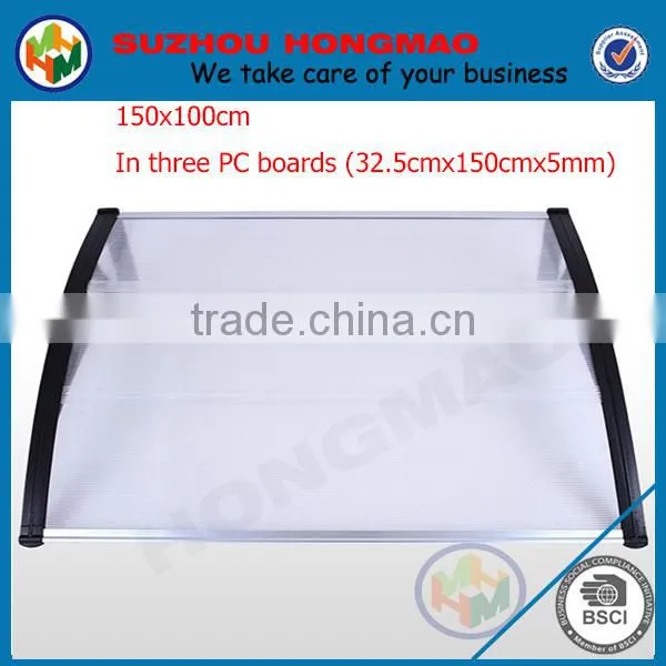 Europe design clear PC plastic garden gazebo awnings used for sale