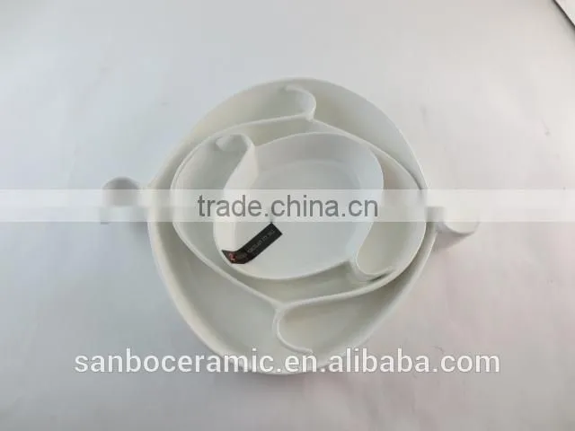 Ceramic bowls for soups,High white ceramic soup bowl set,ceramic microwave bowl
