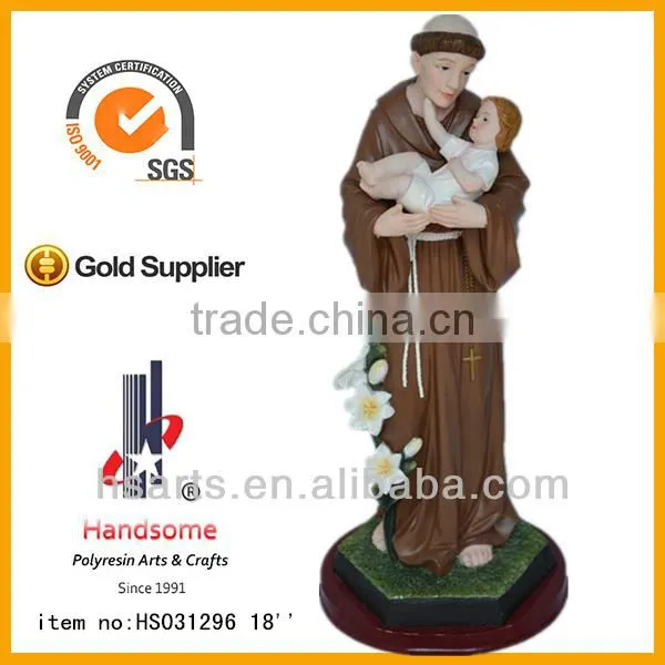 8INCH Polyresin Religious Craft Catholic Saint Anthony