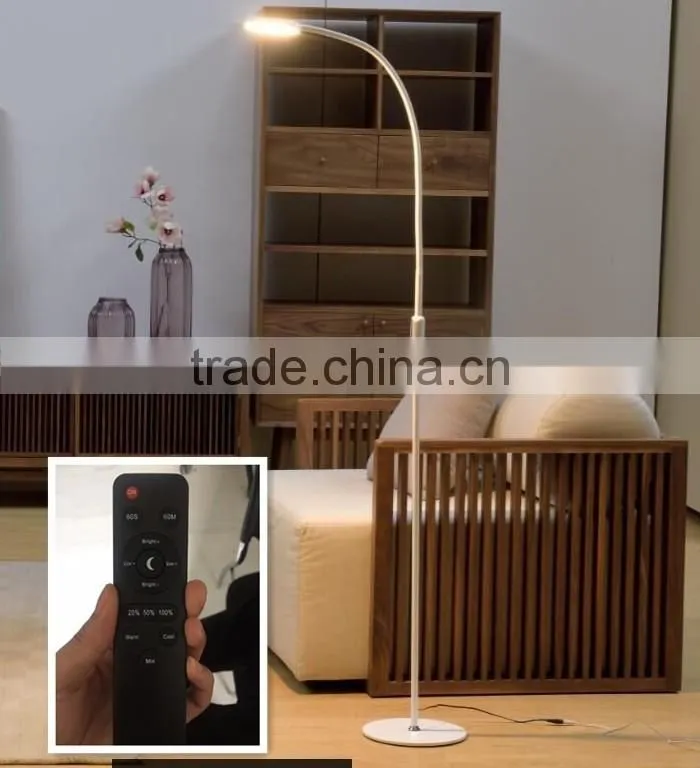 2017 New Remote Control Led Room Floor Standing Lamp