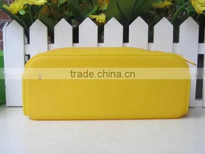 promotional silicone pencil case pen bag woman wallet bags