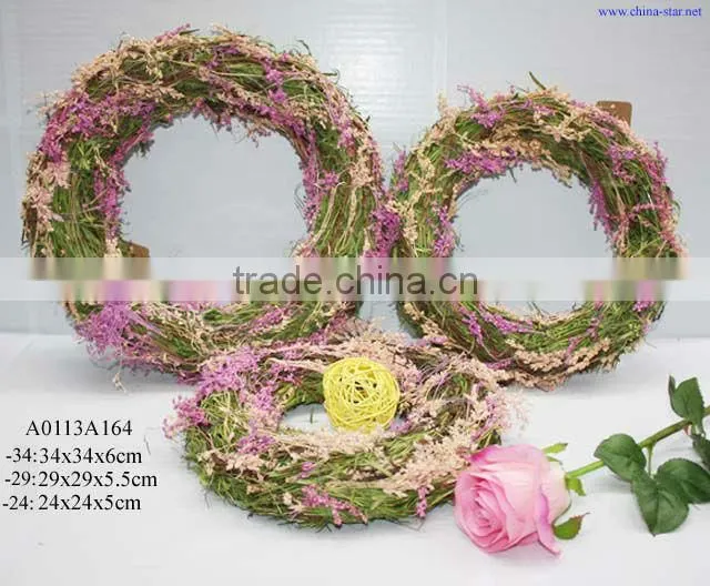 decorated wreath for graves