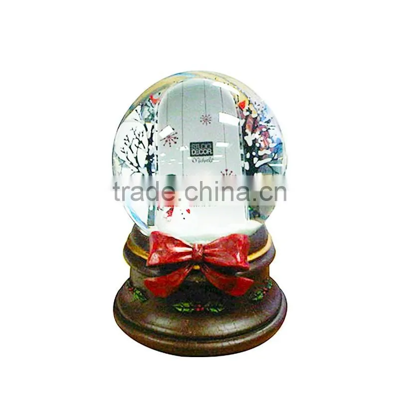 horse water globe souvenir