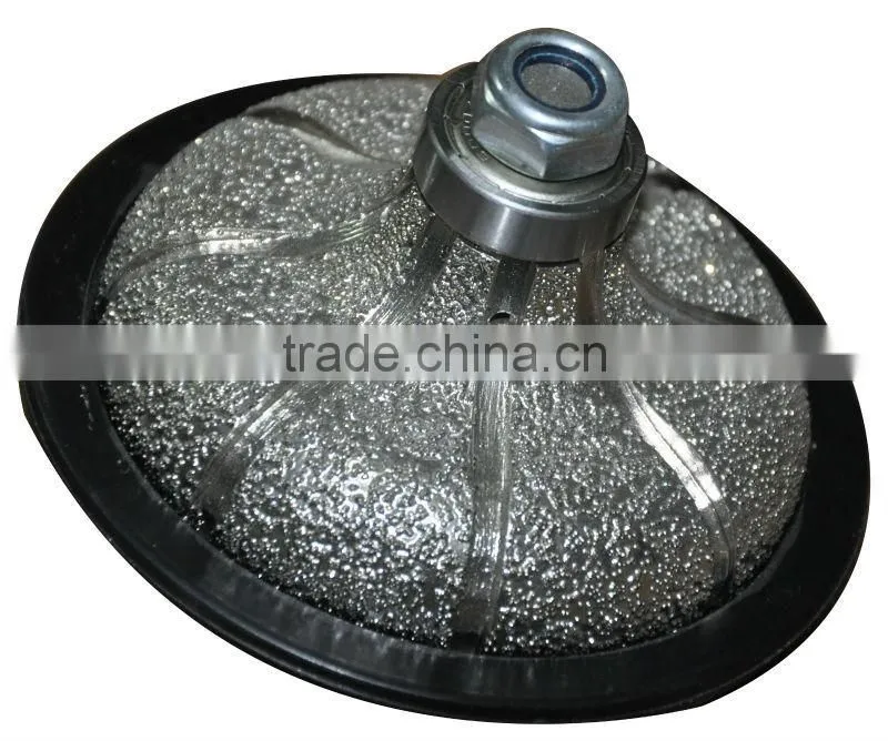 Vacuum Brazed Diamond Edge Profilers for marble edge polishing