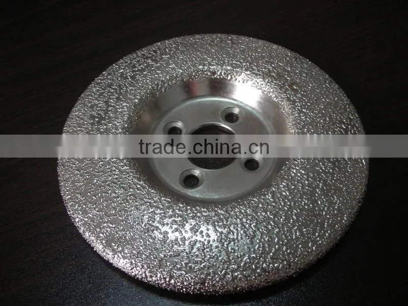 High quality Brazed DIAMOND grinding wheels for porcelian/Vacuum Brazed Diamond G & P Tool