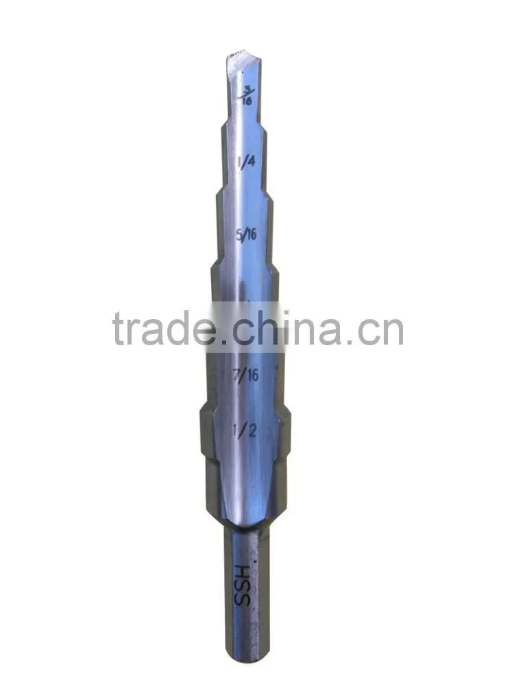 HSS Step Down Drill Bits for Metal