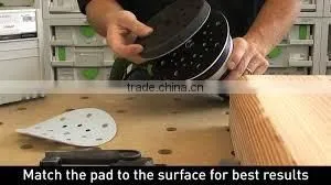 Grey Stearate No Load Velcro Sanding Disc 125mm with holes/ without hole
