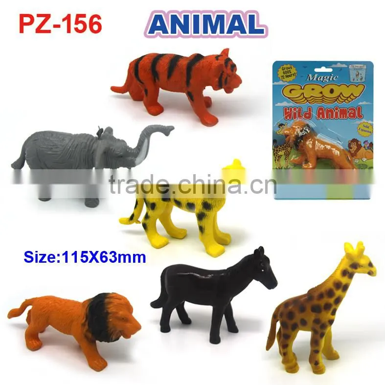 Grow Plastic Wild Animal Toys/Tiger/Lion