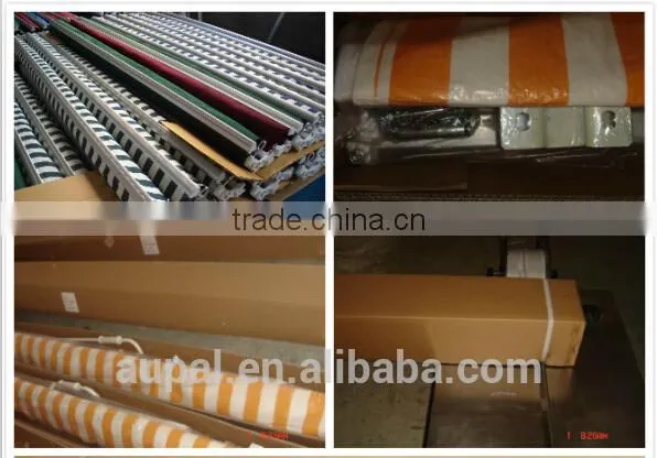 Manual 8.2'*6.6' Retractable patio deck awning outdoor sun shade canopy shelter, hot sale in Ebay,Trade assurance supplier
