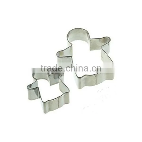 BC-4950 2-Piece Bakeware gingerbread cookie cutters / Cookie Tools