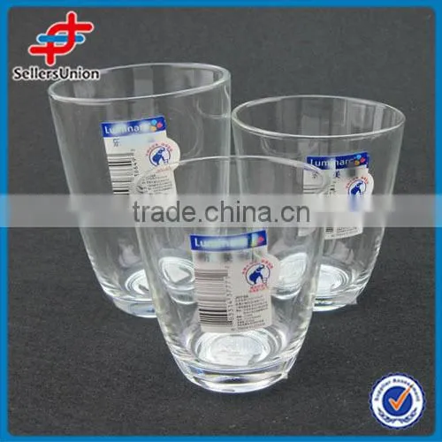 cheap design glass cup bear water cup